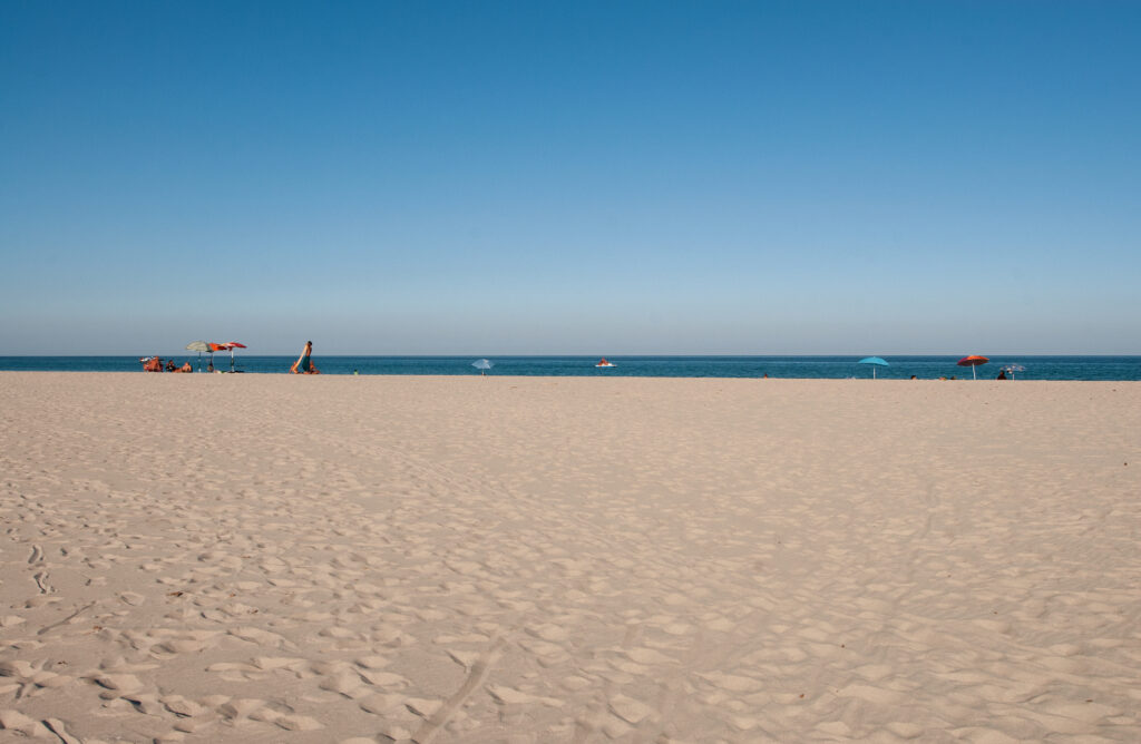 La spiaggia di Berchida.