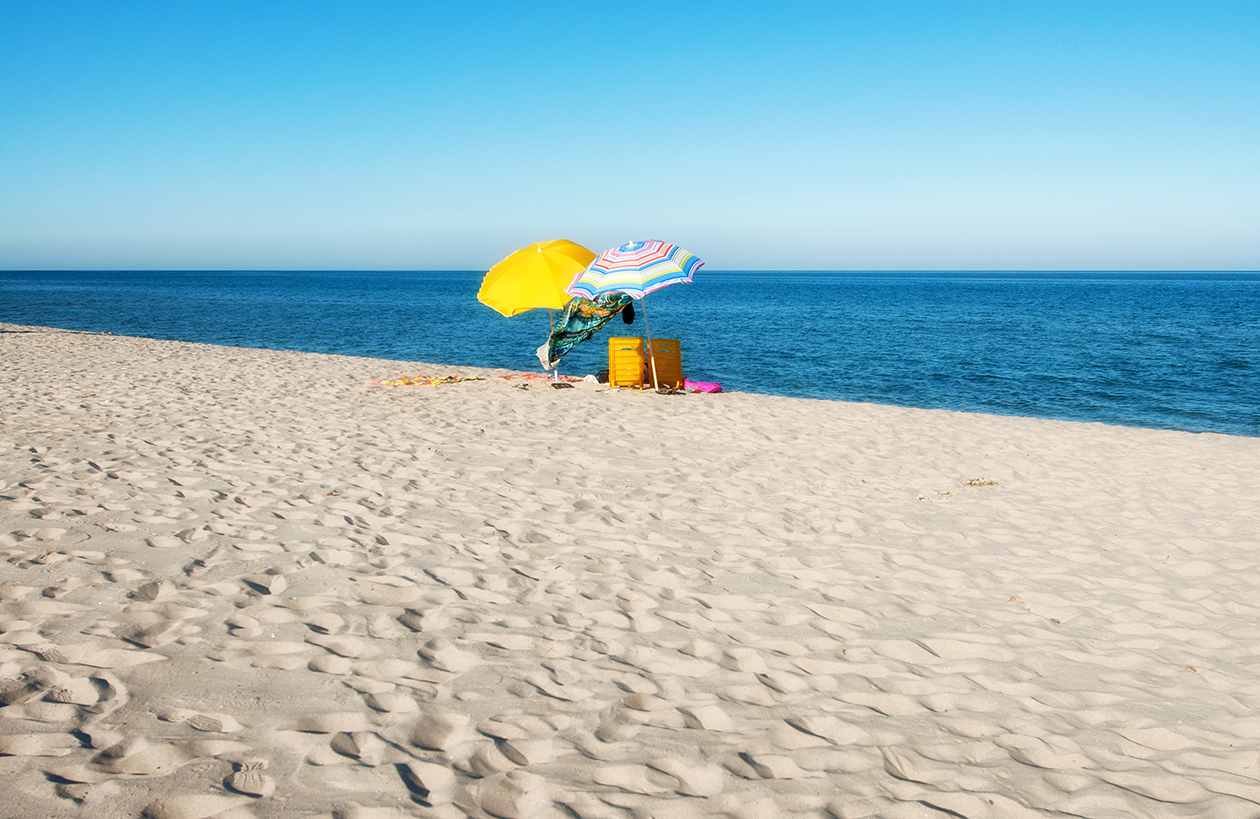 La spiaggia di Berchida.
