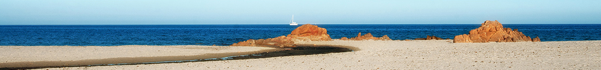 La spiaggia di Berchida.