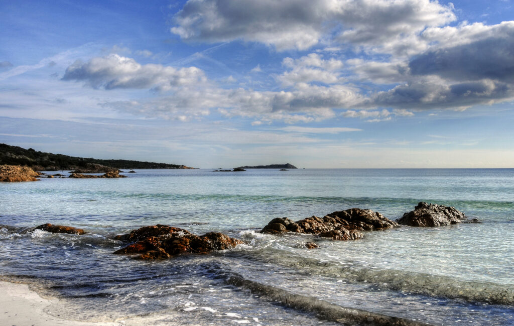 Il mare di Cala Brandinchi.