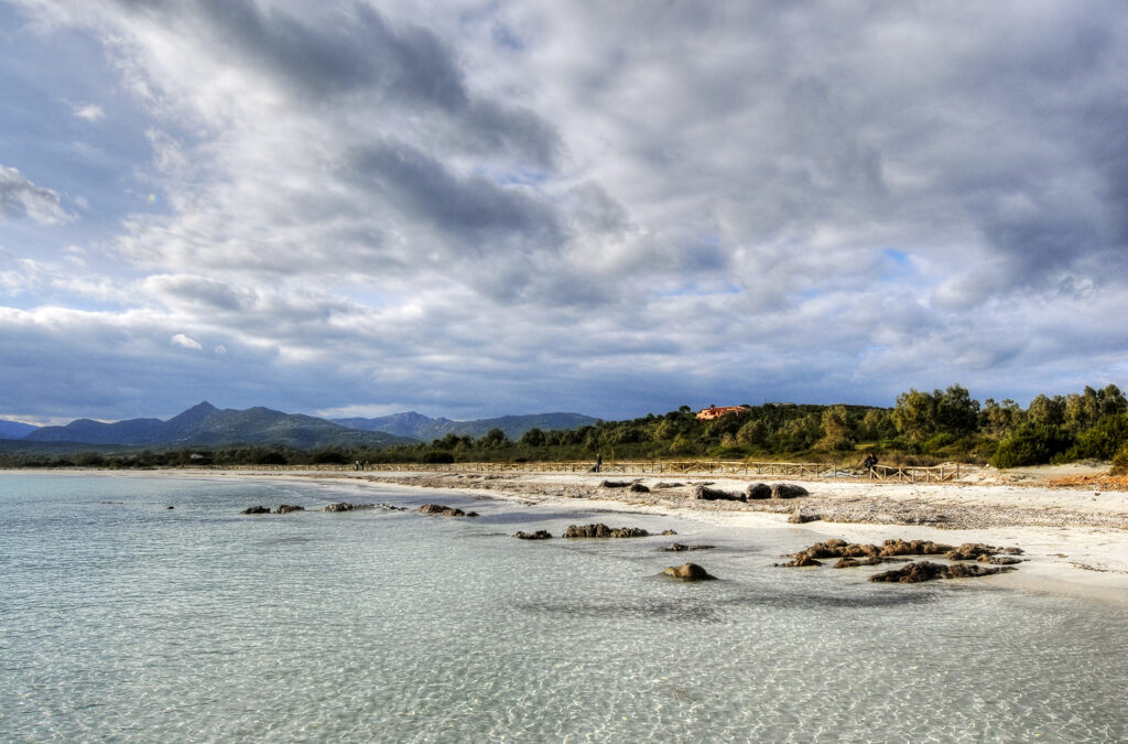 La spiaggia di Cala Brandinchi.