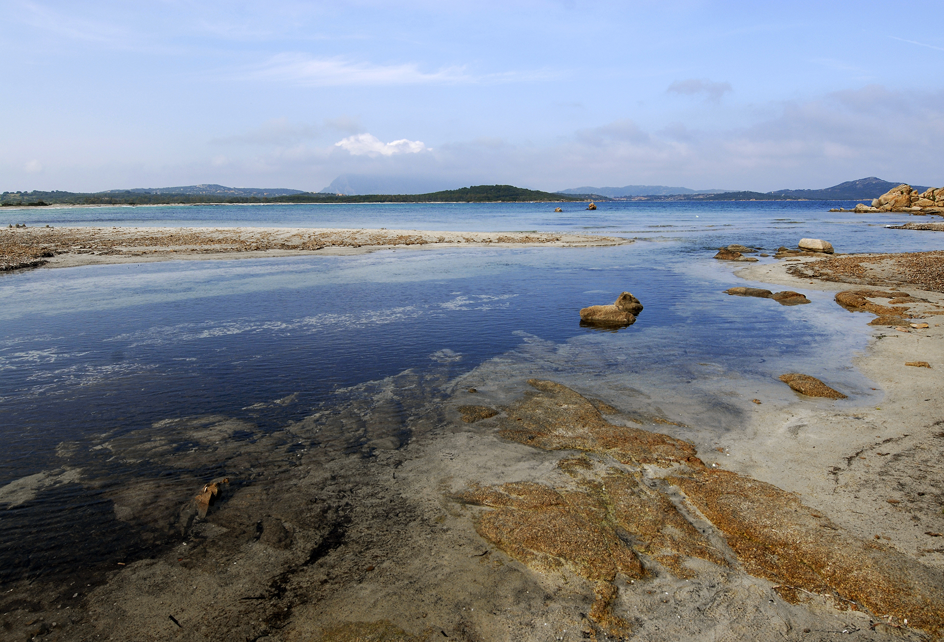 La spiaggia di Lu Impostu.