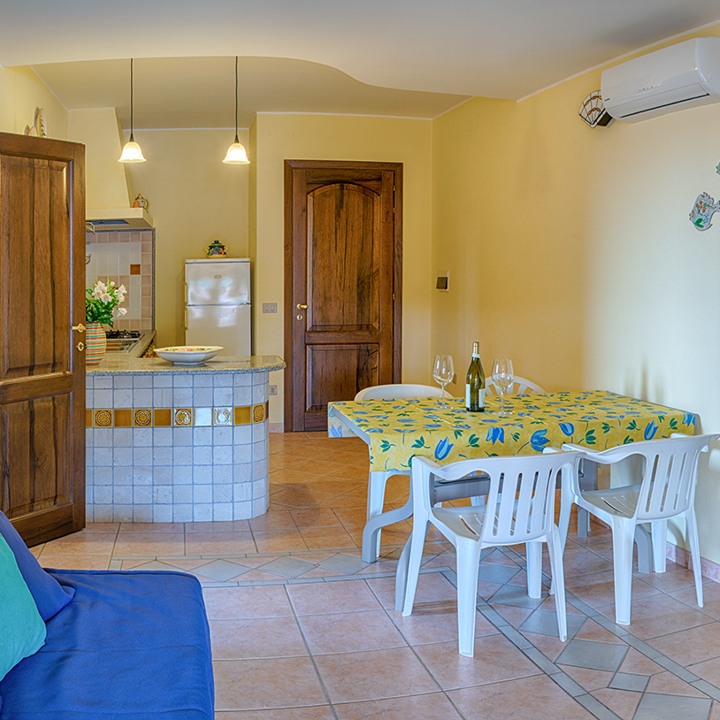 Appartamento P2. Soggiorno.
