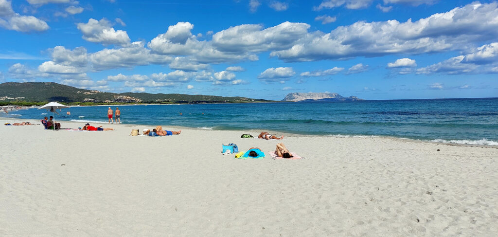 La spiaggia di Sant' Anna a Tanaunella.