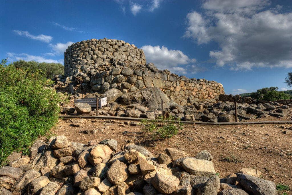 Il nuraghe La Prisgiona ad Arzachena.