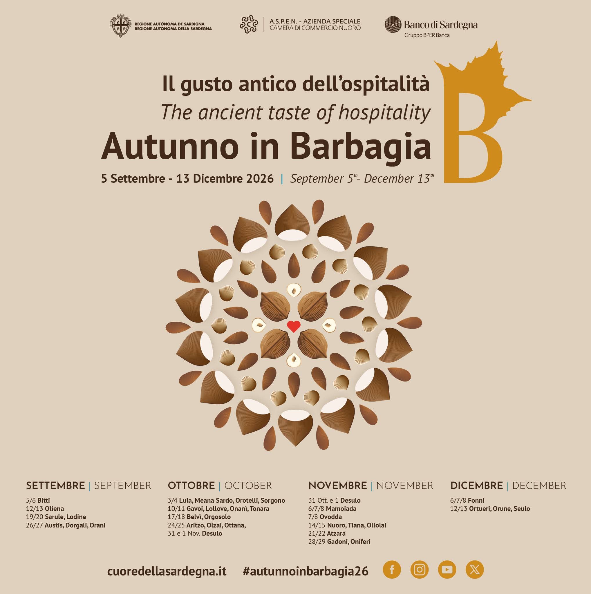 L’ autunno in Barbagia – alla scoperta della Sardegna piu’ autentica!